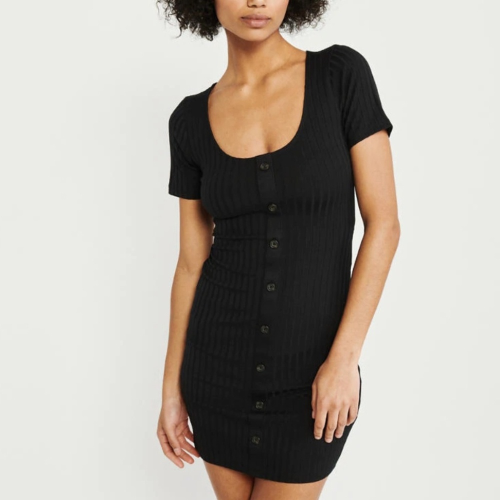 A&F Ribbed Bodycon Dress